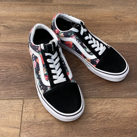 VANS - FLORAL OLD SKOOL * Sz:6.5 - Picture 2 of 7